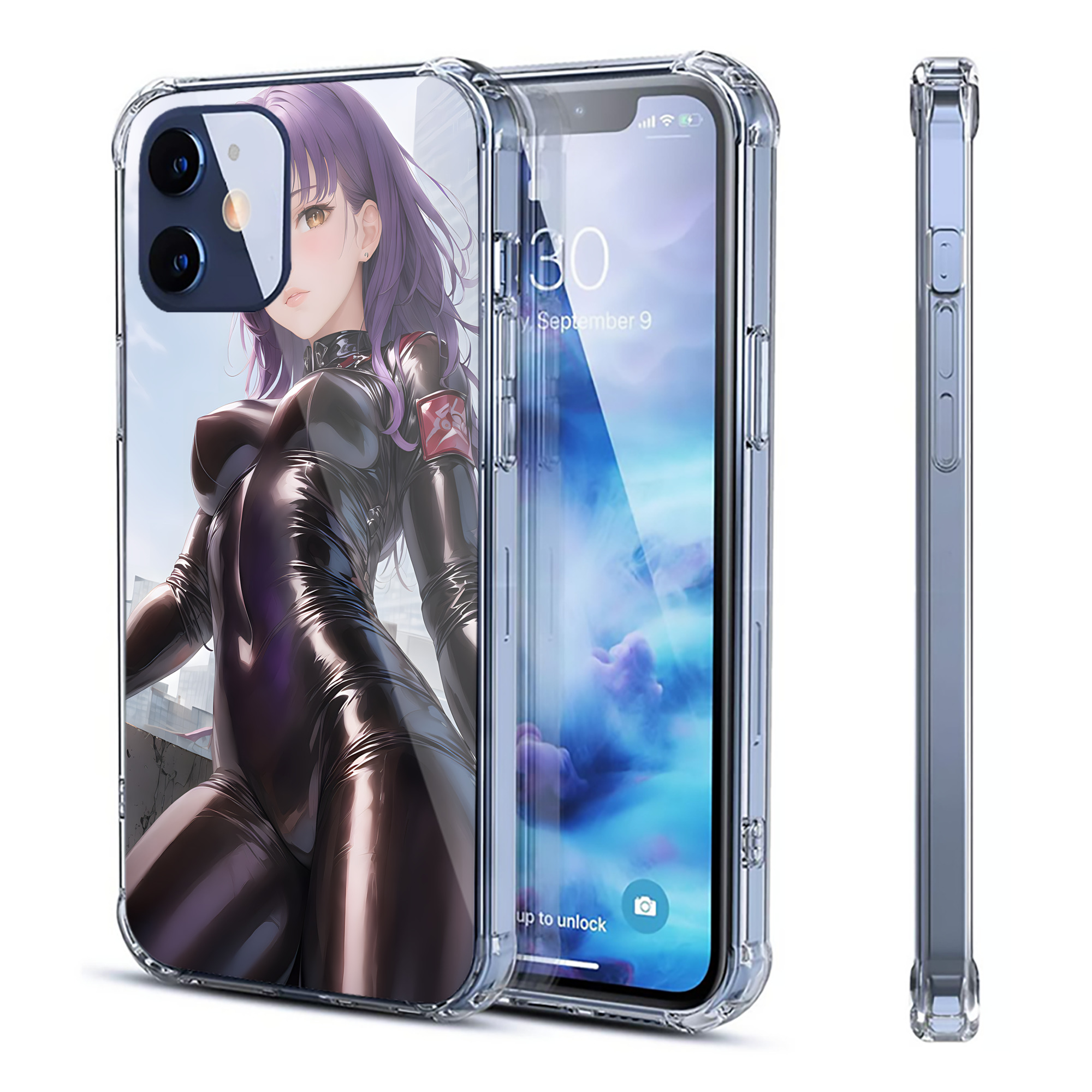 （画像用） EVA 新世紀エヴァンゲリオン 【iPhone 12シリーズ対応】透明スマホケース（クリアソフトケース）